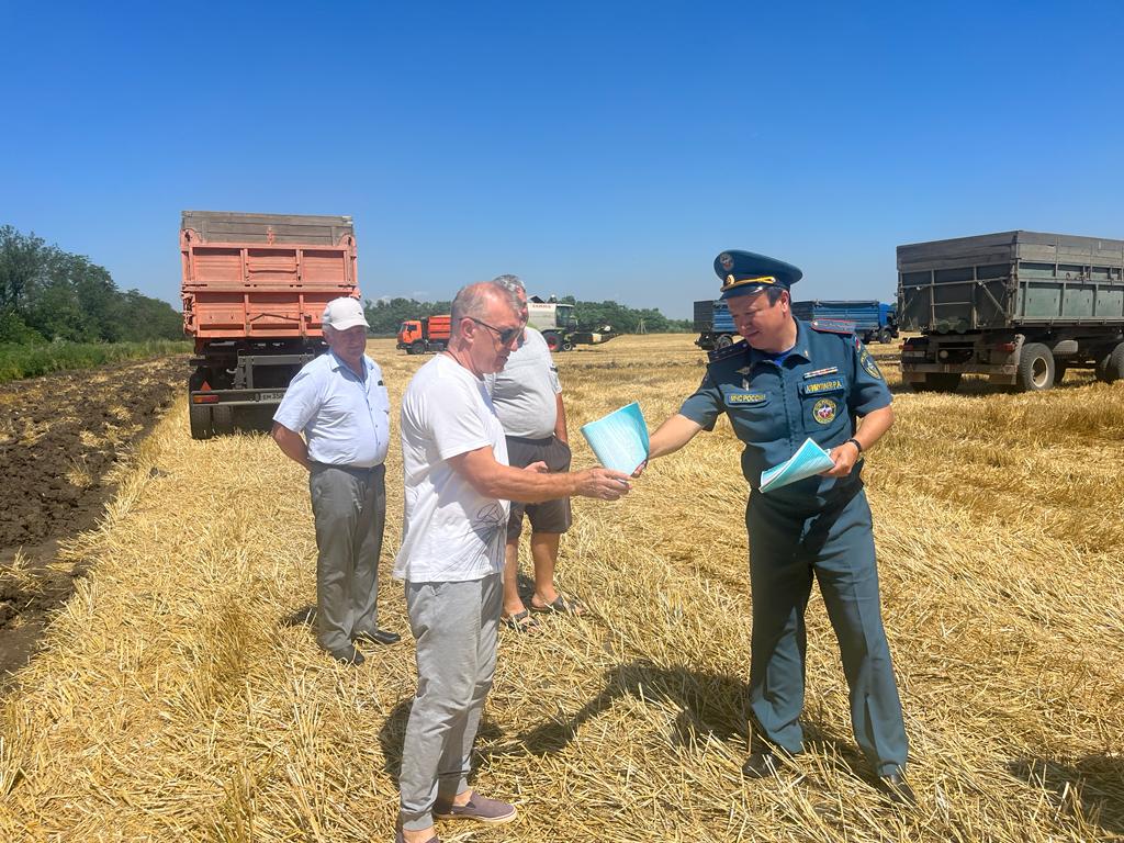 Задача – убрать зерно без потерь! | 03.07.2023 | Динская - БезФормата